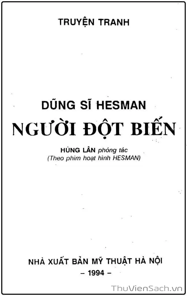 Truyện Tranh Dũng Sĩ Hesman trang 4