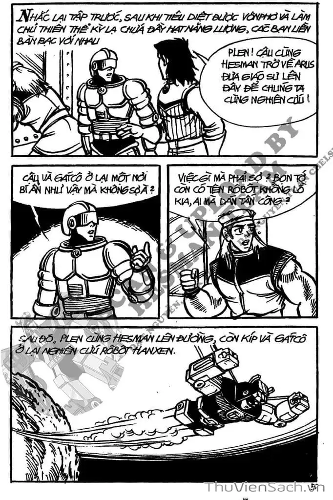 Truyện Tranh Dũng Sĩ Hesman trang 4