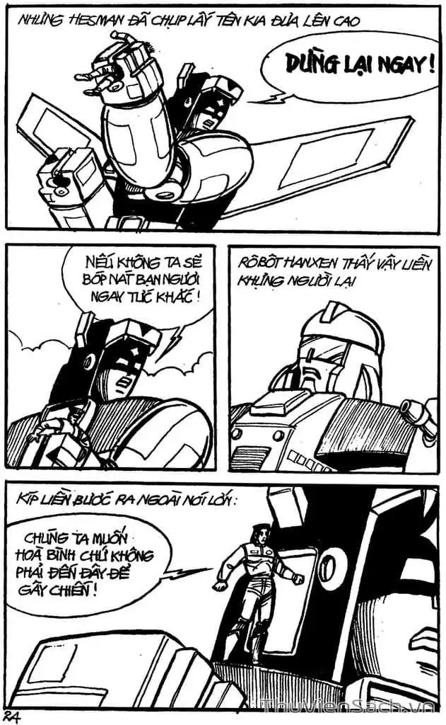 Truyện Tranh Dũng Sĩ Hesman trang 4