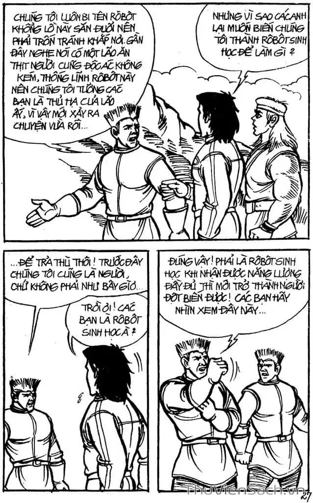 Truyện Tranh Dũng Sĩ Hesman trang 4