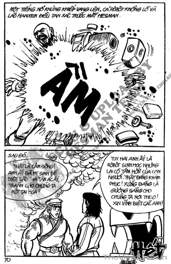 Truyện Tranh Dũng Sĩ Hesman trang 4