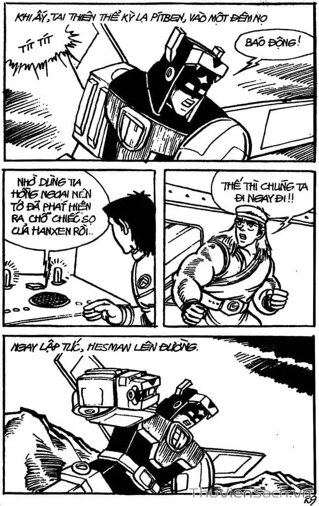 Truyện Tranh Dũng Sĩ Hesman trang 4