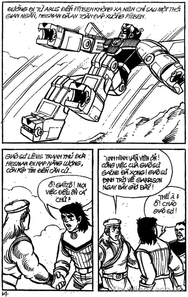 Truyện Tranh Dũng Sĩ Hesman trang 4