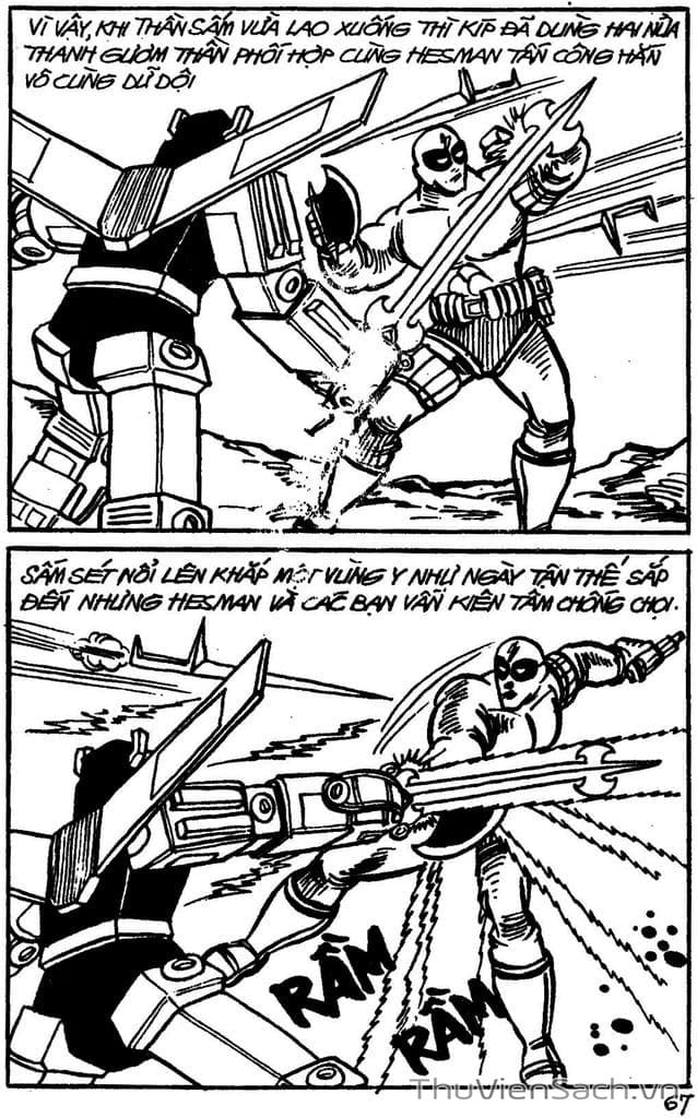 Truyện Tranh Dũng Sĩ Hesman trang 4