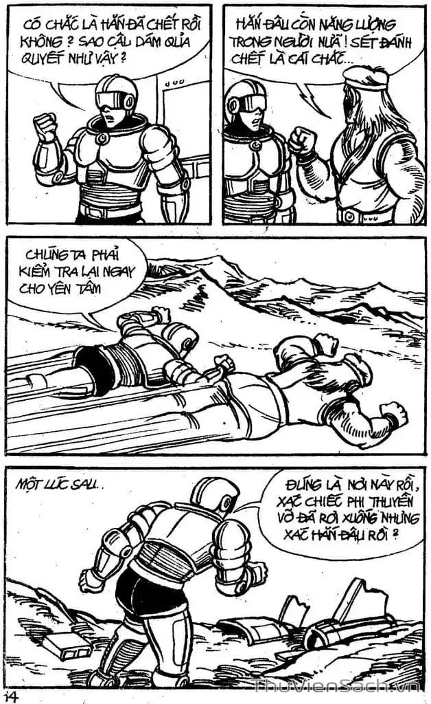Truyện Tranh Dũng Sĩ Hesman trang 4