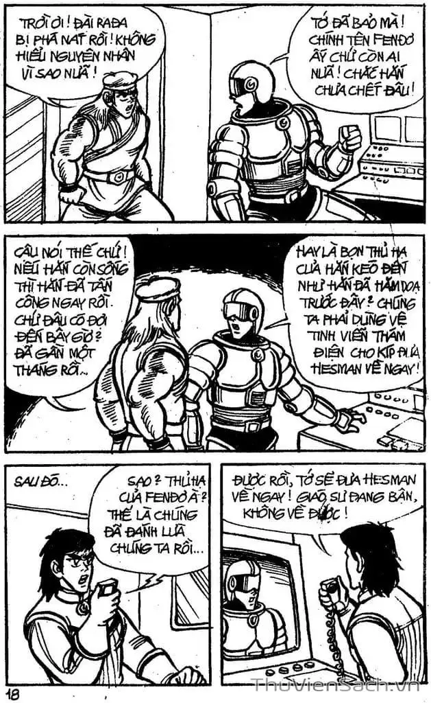 Truyện Tranh Dũng Sĩ Hesman trang 4