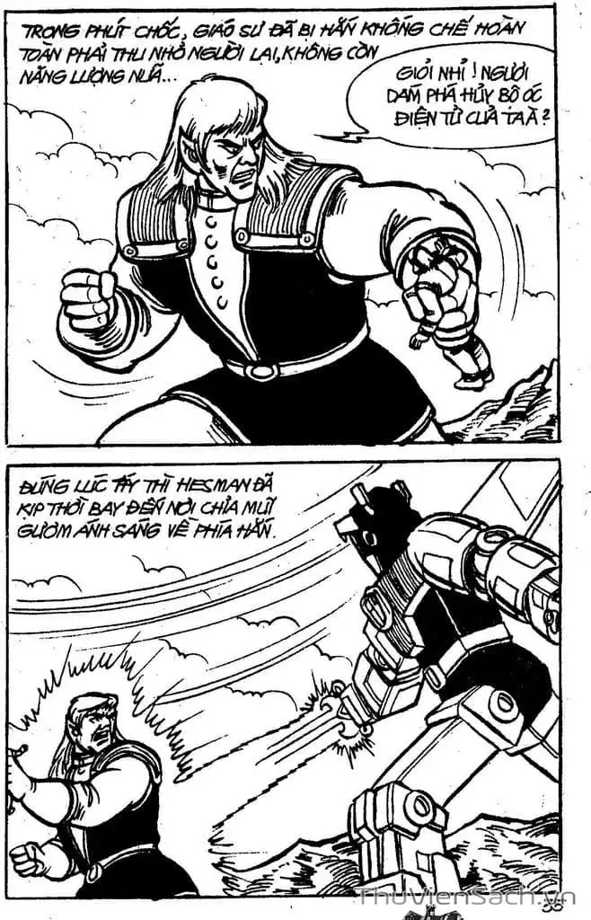 Truyện Tranh Dũng Sĩ Hesman trang 4