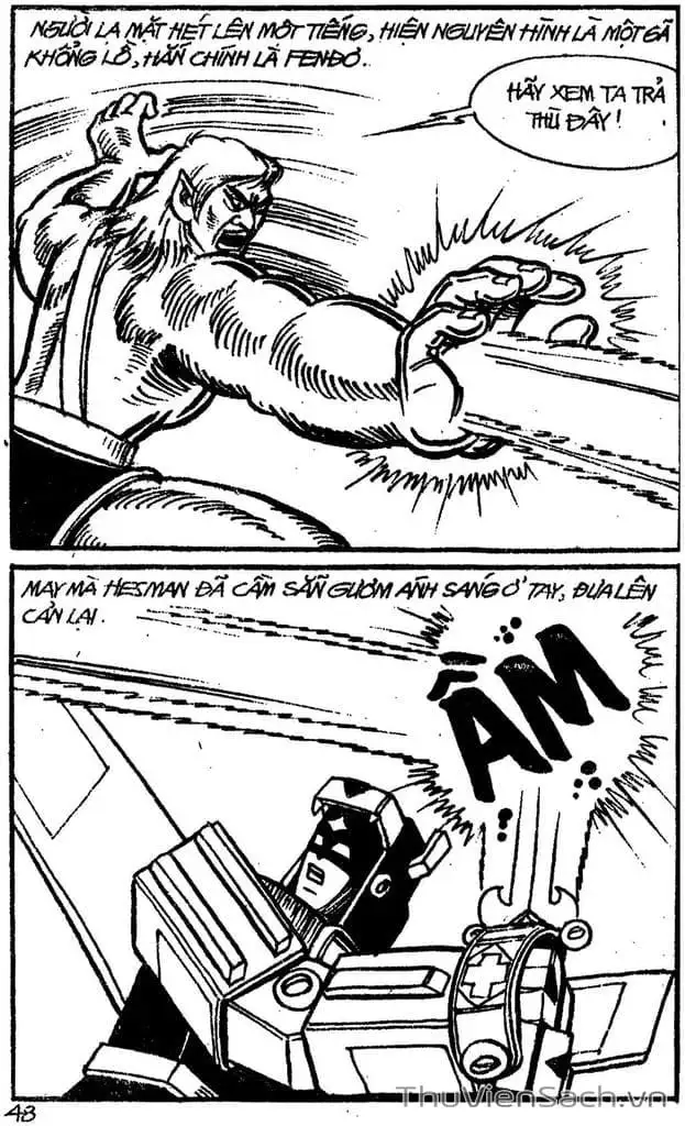 Truyện Tranh Dũng Sĩ Hesman trang 4