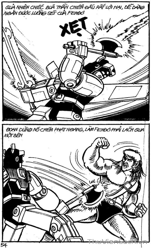 Truyện Tranh Dũng Sĩ Hesman trang 4