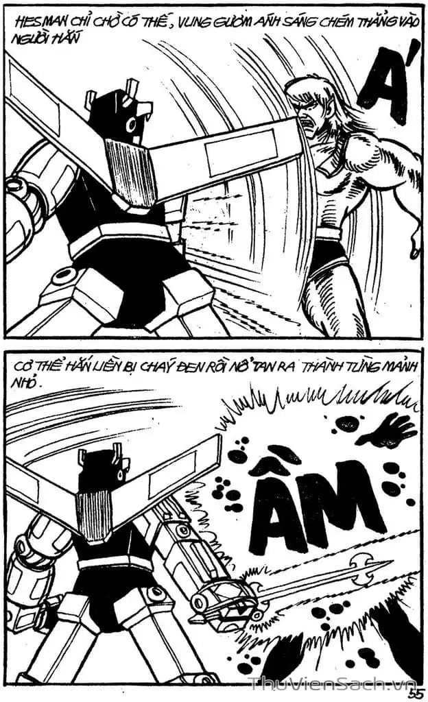 Truyện Tranh Dũng Sĩ Hesman trang 4
