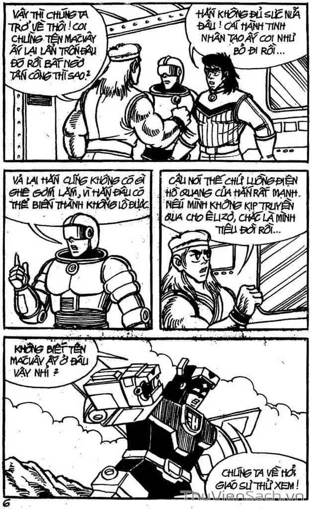 Truyện Tranh Dũng Sĩ Hesman trang 4