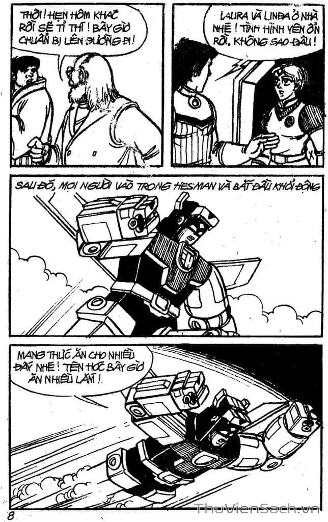 Truyện Tranh Dũng Sĩ Hesman trang 4