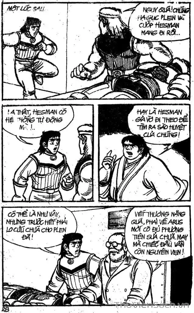 Truyện Tranh Dũng Sĩ Hesman trang 4