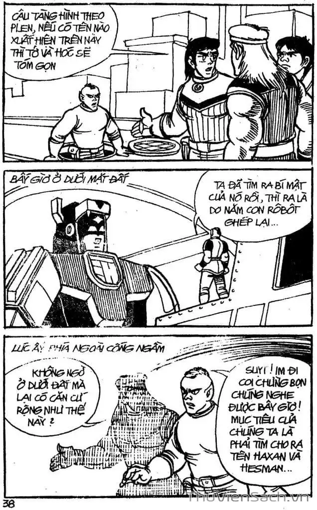 Truyện Tranh Dũng Sĩ Hesman trang 4