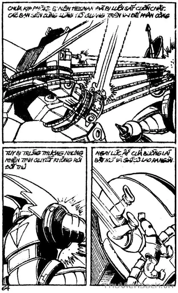 Truyện Tranh Dũng Sĩ Hesman trang 4