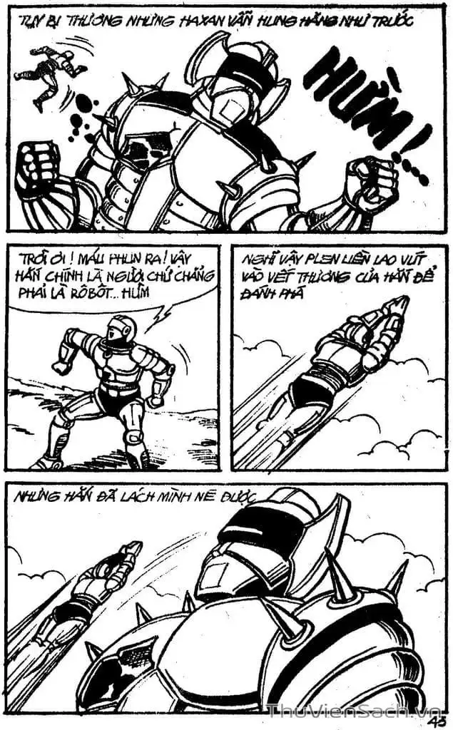 Truyện Tranh Dũng Sĩ Hesman trang 4
