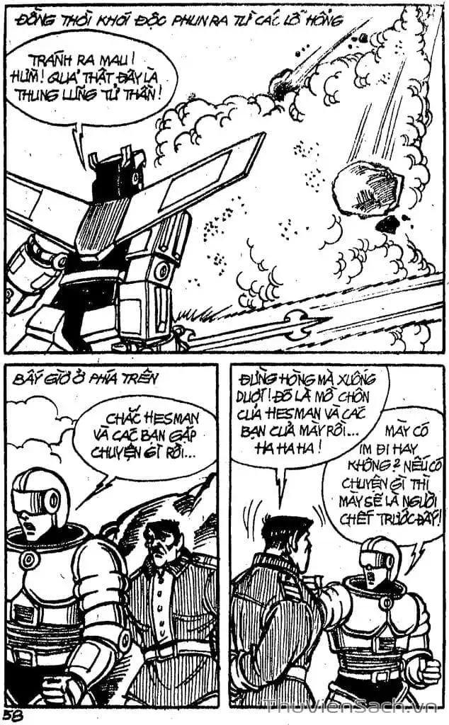 Truyện Tranh Dũng Sĩ Hesman trang 4