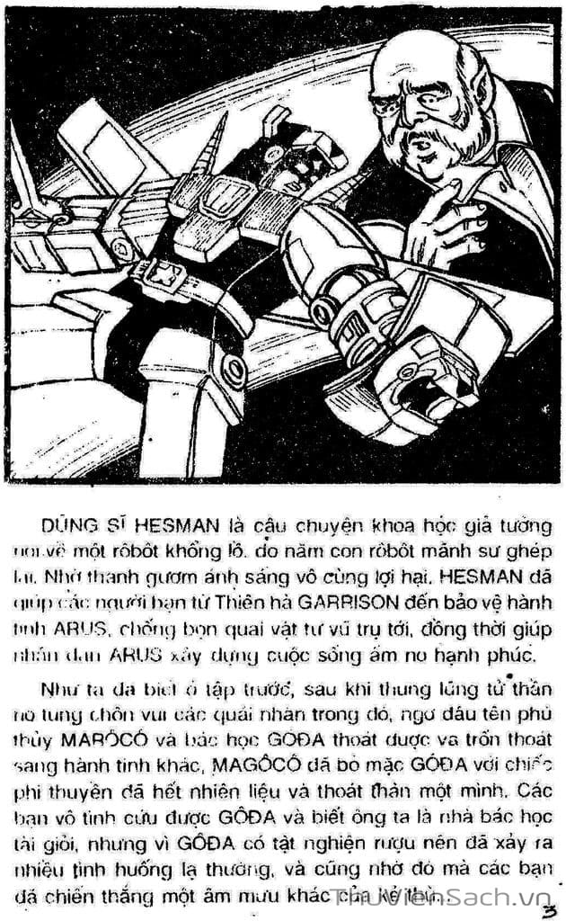 Truyện Tranh Dũng Sĩ Hesman trang 4