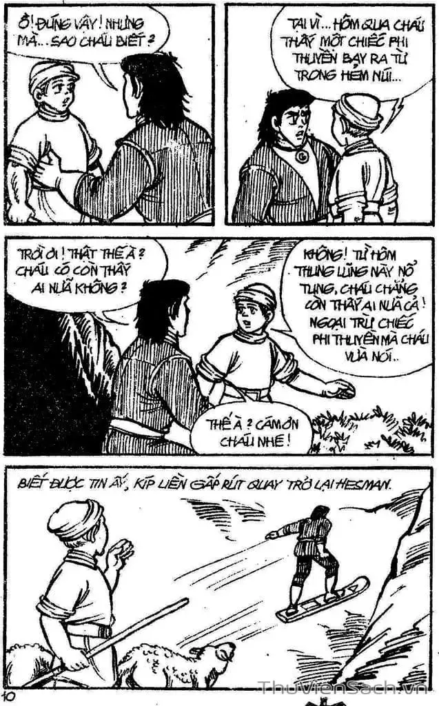 Truyện Tranh Dũng Sĩ Hesman trang 4
