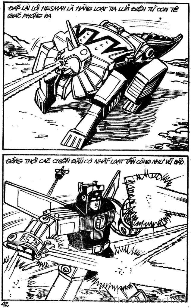 Truyện Tranh Dũng Sĩ Hesman trang 4