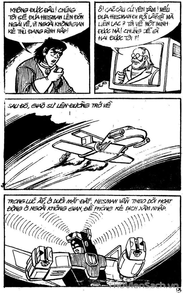 Truyện Tranh Dũng Sĩ Hesman trang 4
