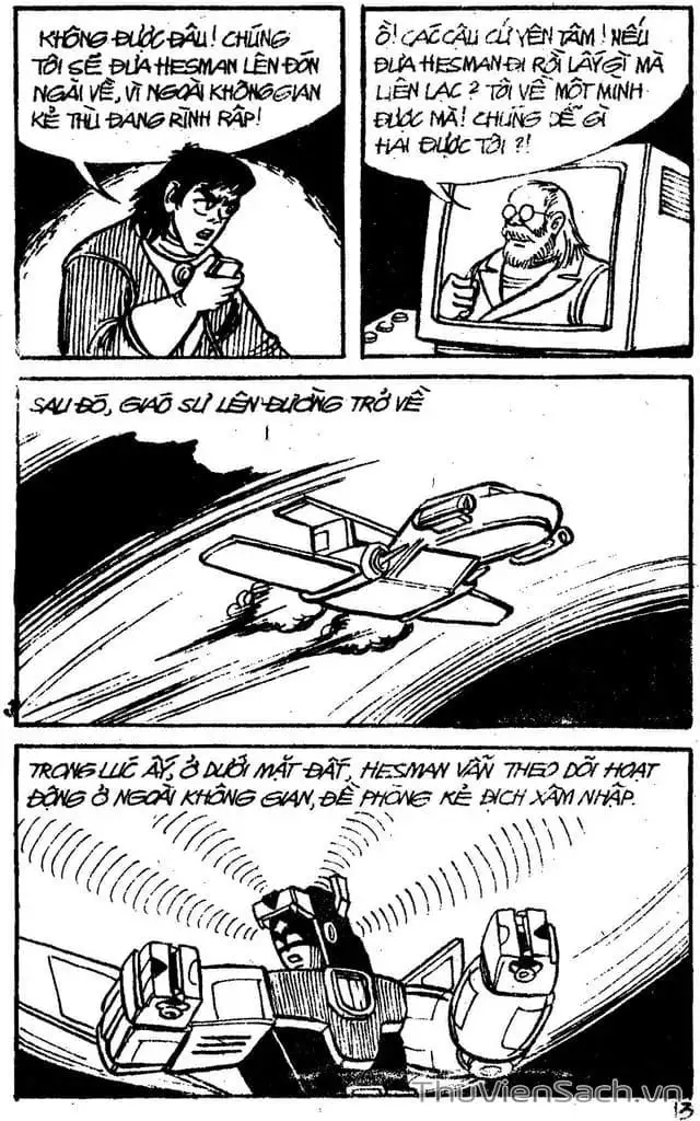 Truyện Tranh Dũng Sĩ Hesman trang 4
