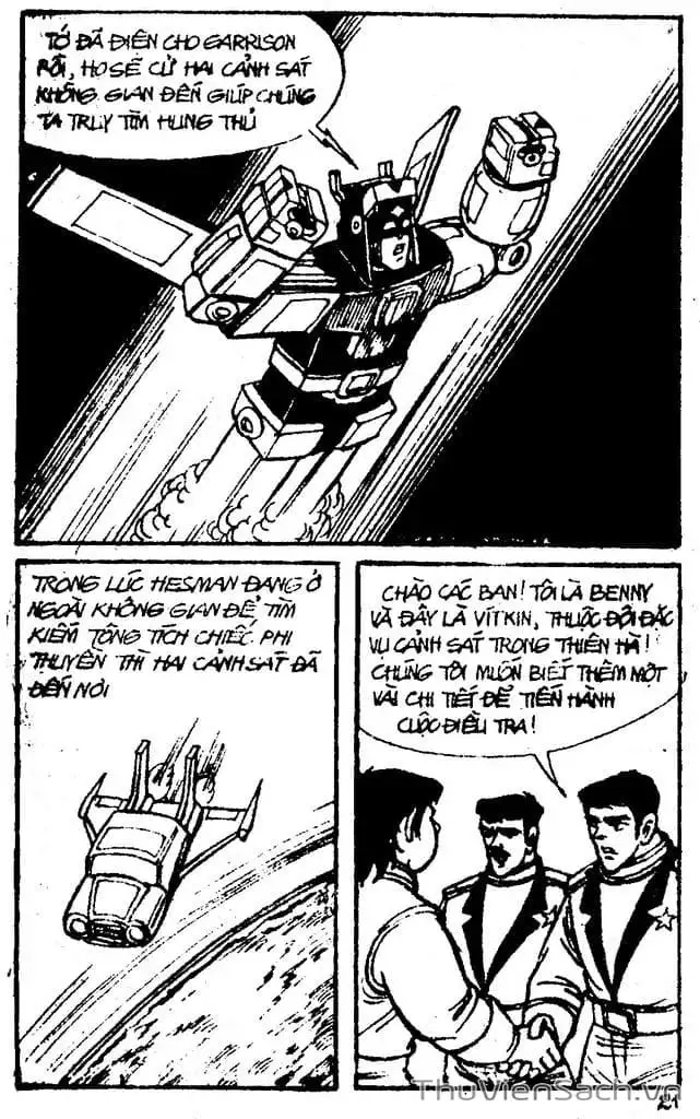 Truyện Tranh Dũng Sĩ Hesman trang 4