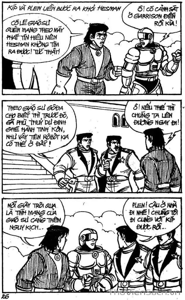 Truyện Tranh Dũng Sĩ Hesman trang 4
