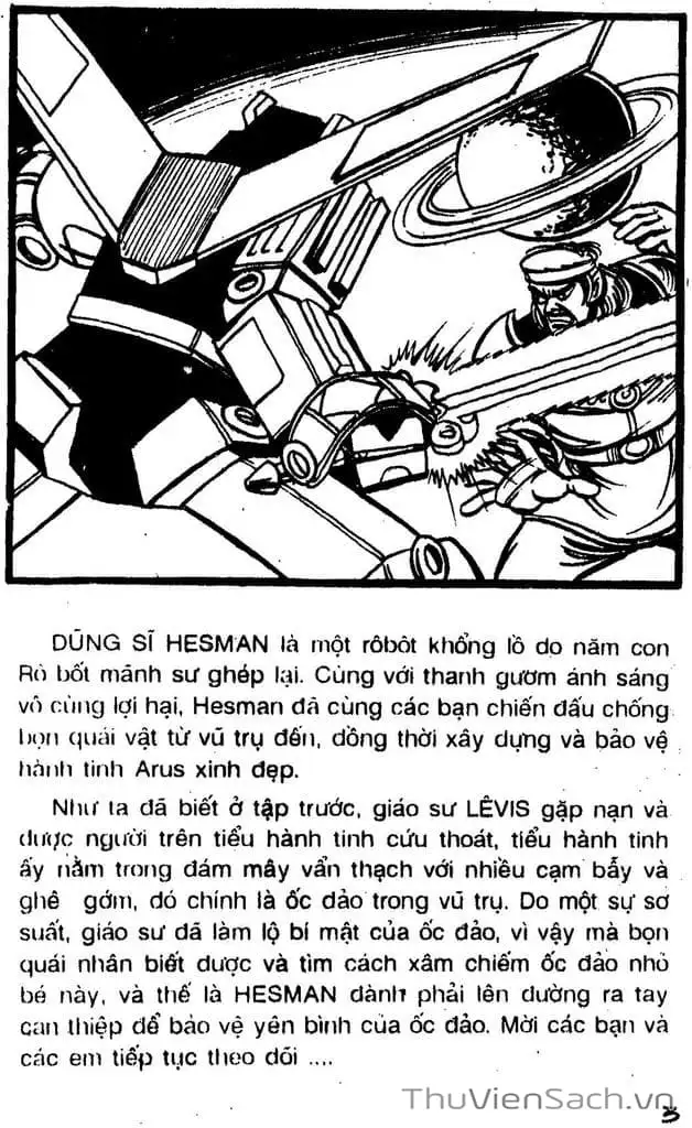 Truyện Tranh Dũng Sĩ Hesman trang 4