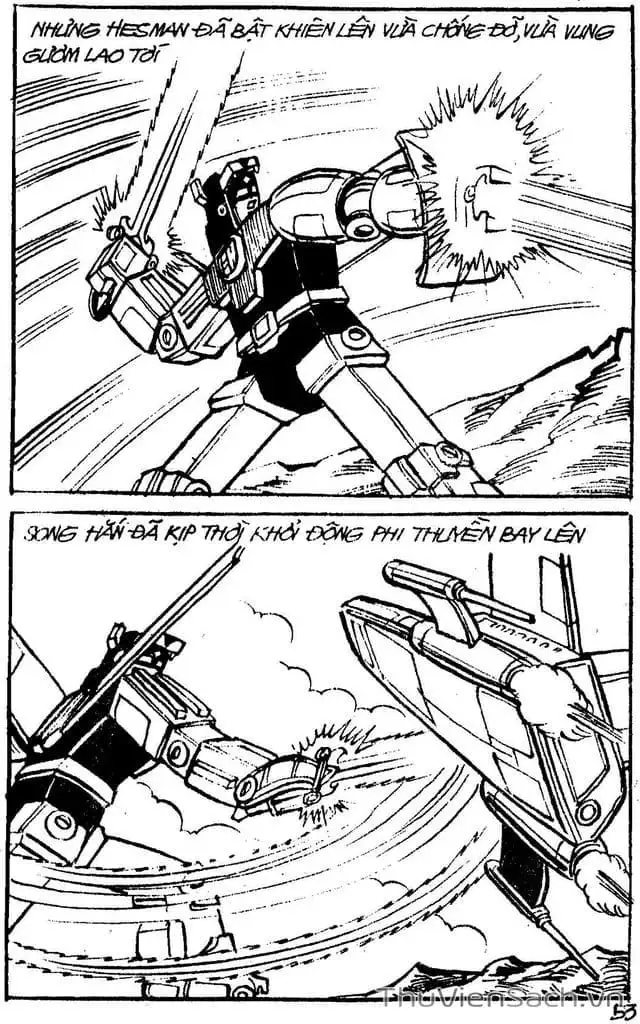 Truyện Tranh Dũng Sĩ Hesman trang 4