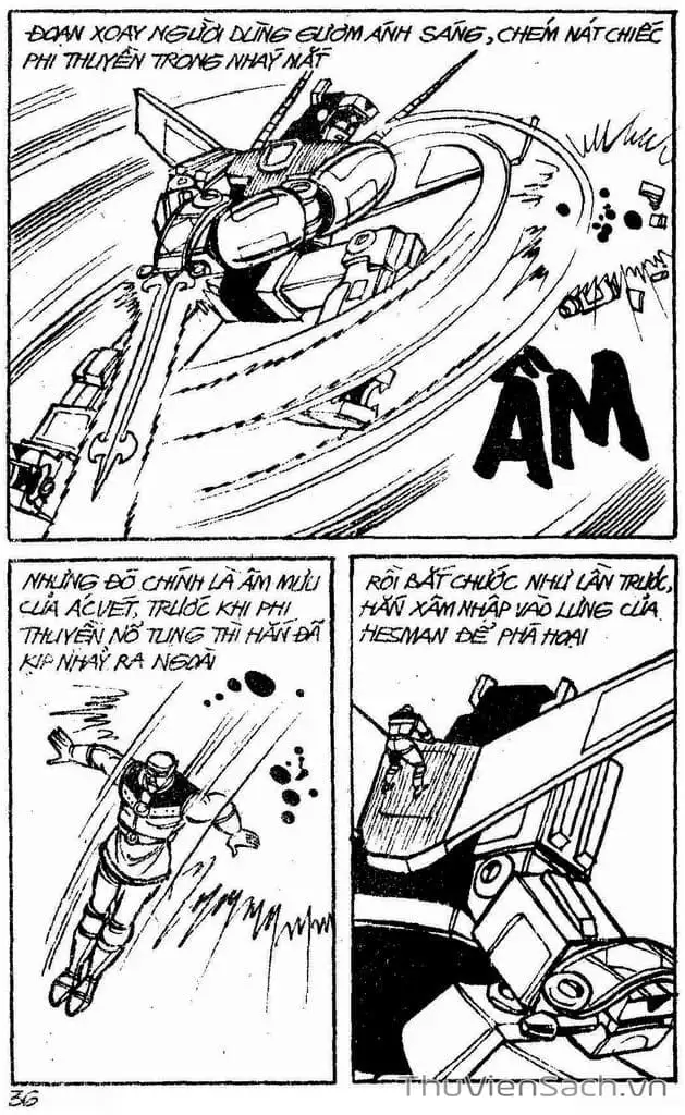 Truyện Tranh Dũng Sĩ Hesman trang 4