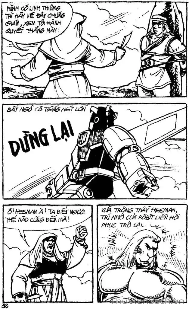 Truyện Tranh Dũng Sĩ Hesman trang 4