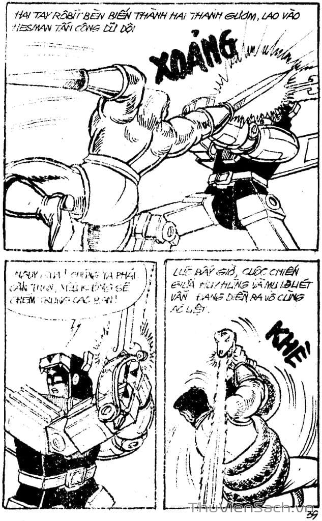 Truyện Tranh Dũng Sĩ Hesman trang 4
