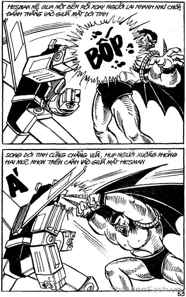 Truyện Tranh Dũng Sĩ Hesman trang 4