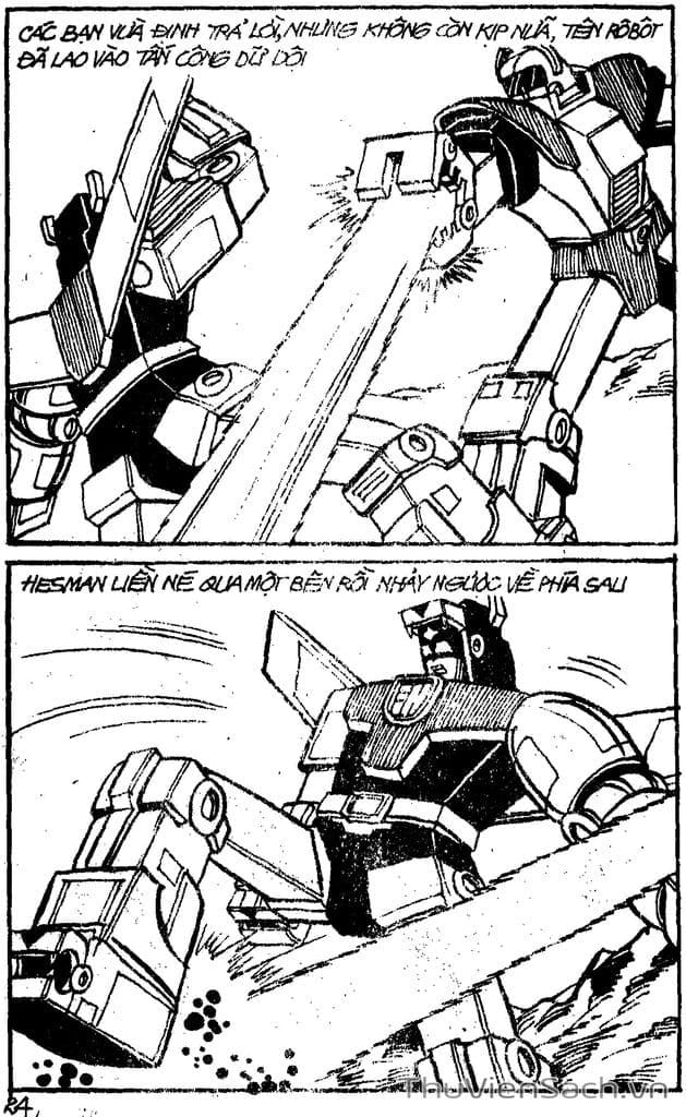 Truyện Tranh Dũng Sĩ Hesman trang 4