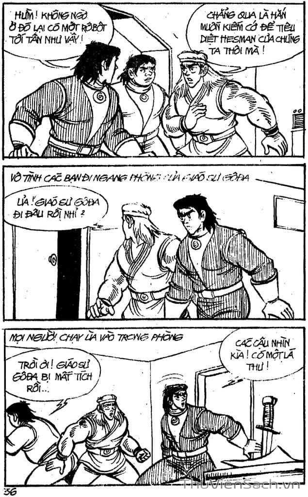 Truyện Tranh Dũng Sĩ Hesman trang 4