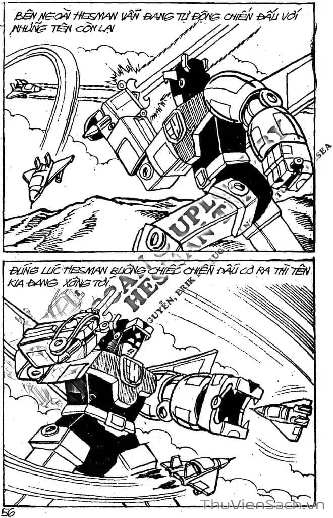 Truyện Tranh Dũng Sĩ Hesman trang 4