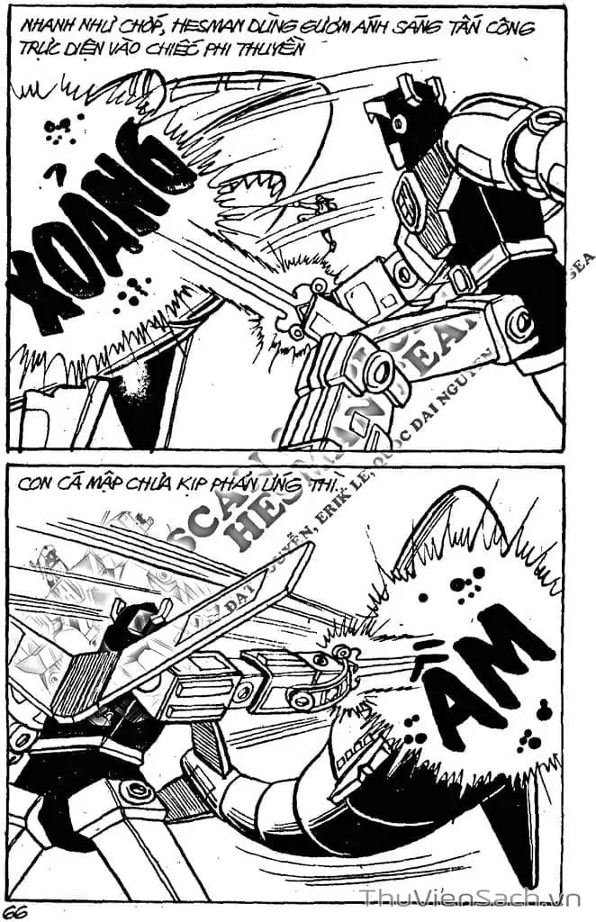 Truyện Tranh Dũng Sĩ Hesman trang 4