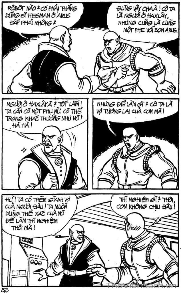 Truyện Tranh Dũng Sĩ Hesman trang 4