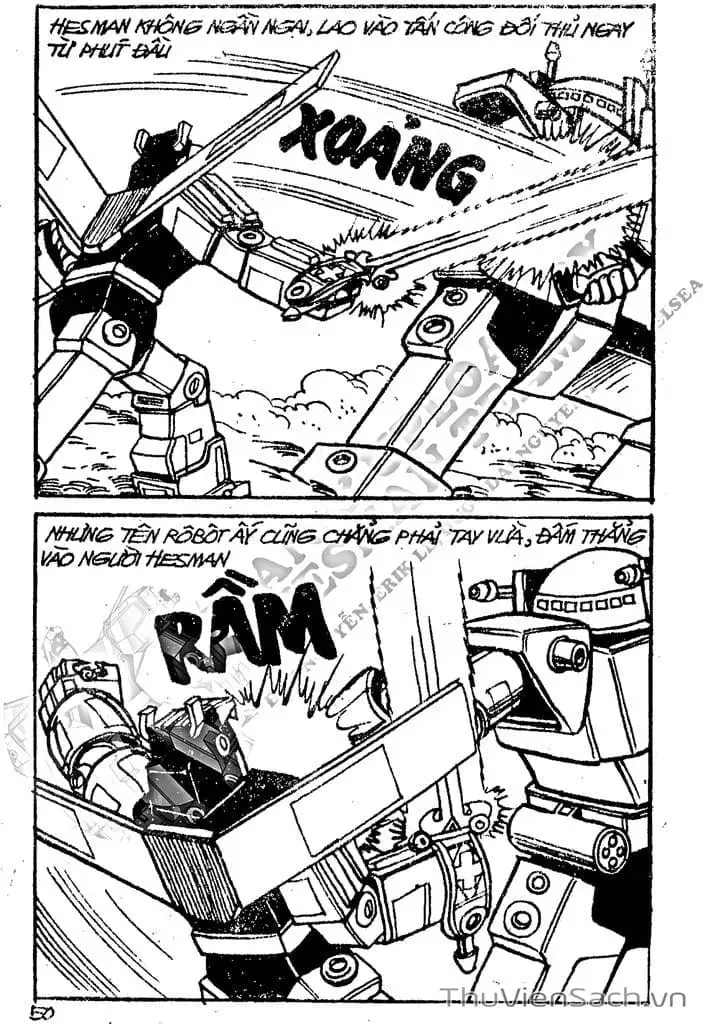 Truyện Tranh Dũng Sĩ Hesman trang 4