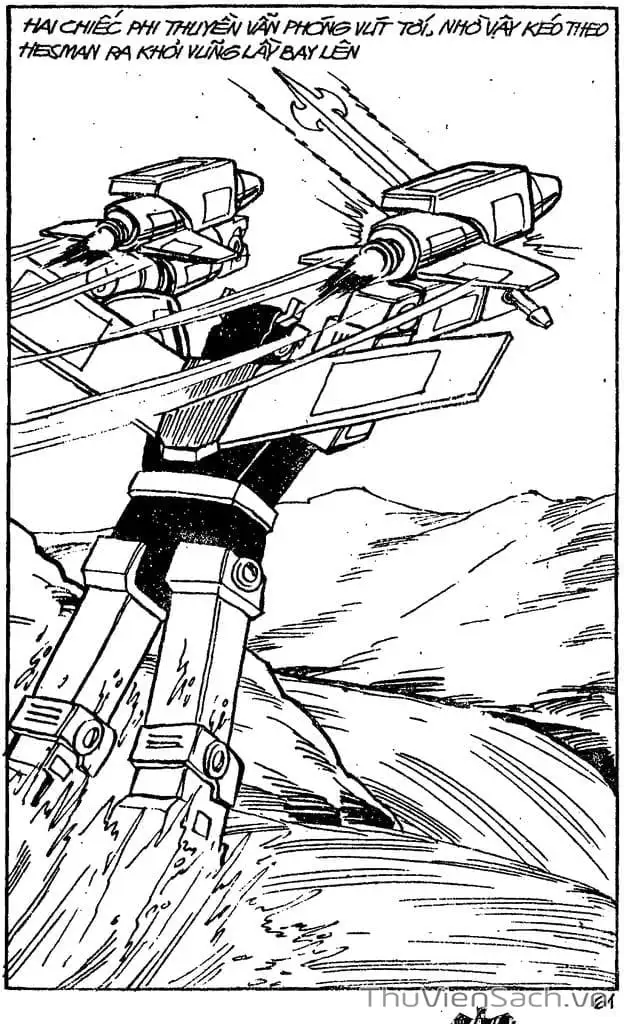 Truyện Tranh Dũng Sĩ Hesman trang 4
