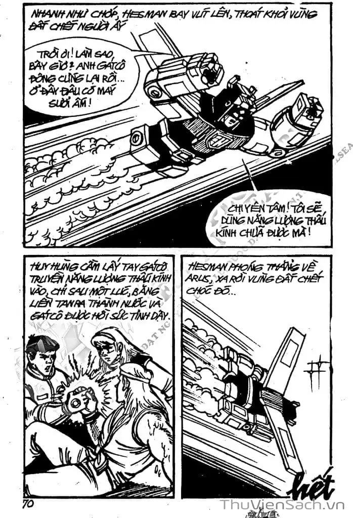 Truyện Tranh Dũng Sĩ Hesman trang 4