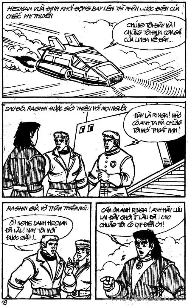 Truyện Tranh Dũng Sĩ Hesman trang 4