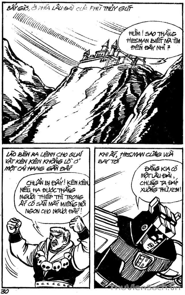 Truyện Tranh Dũng Sĩ Hesman trang 4