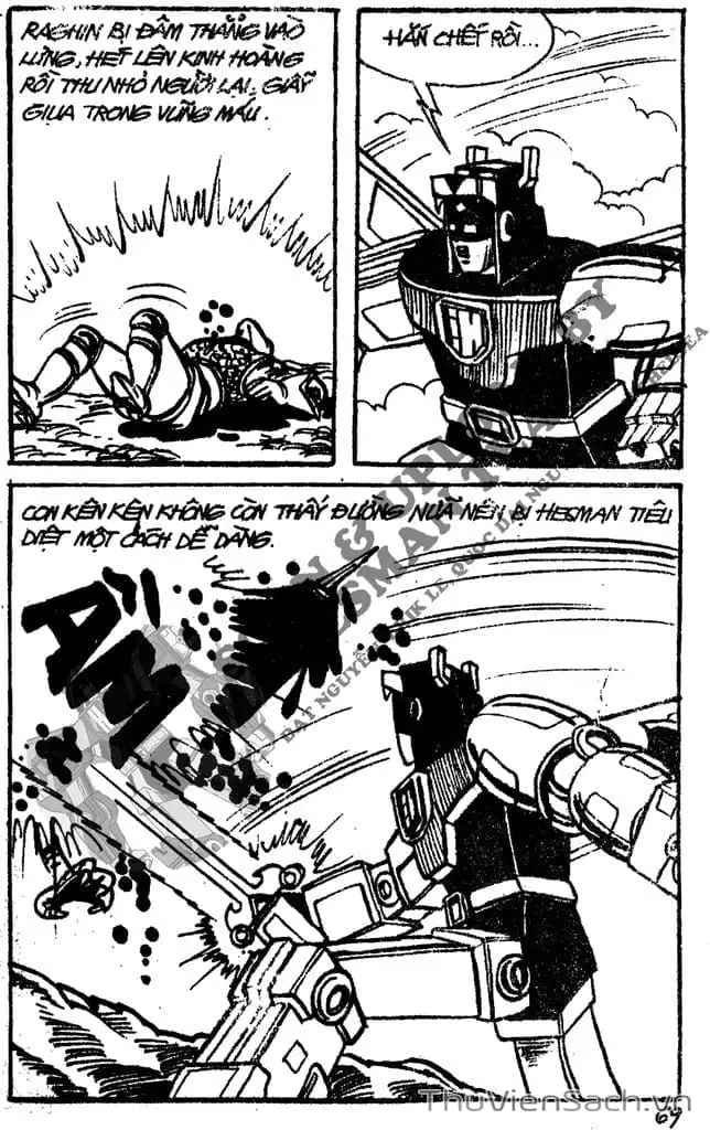 Truyện Tranh Dũng Sĩ Hesman trang 4