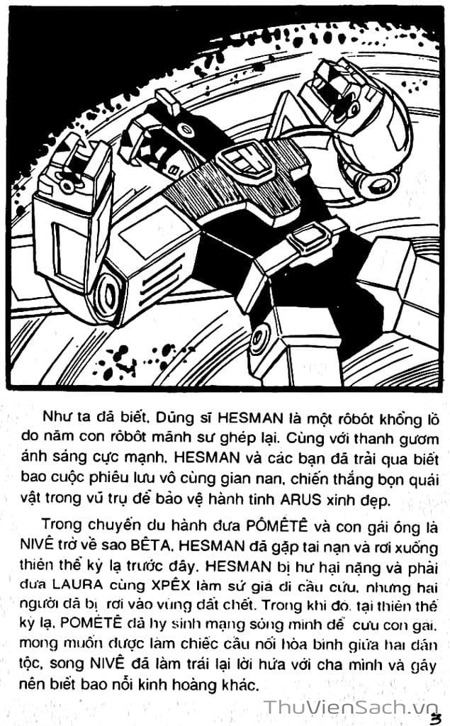 Truyện Tranh Dũng Sĩ Hesman trang 4