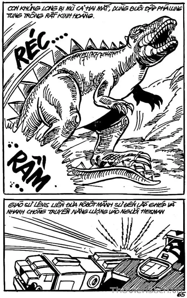 Truyện Tranh Dũng Sĩ Hesman trang 4