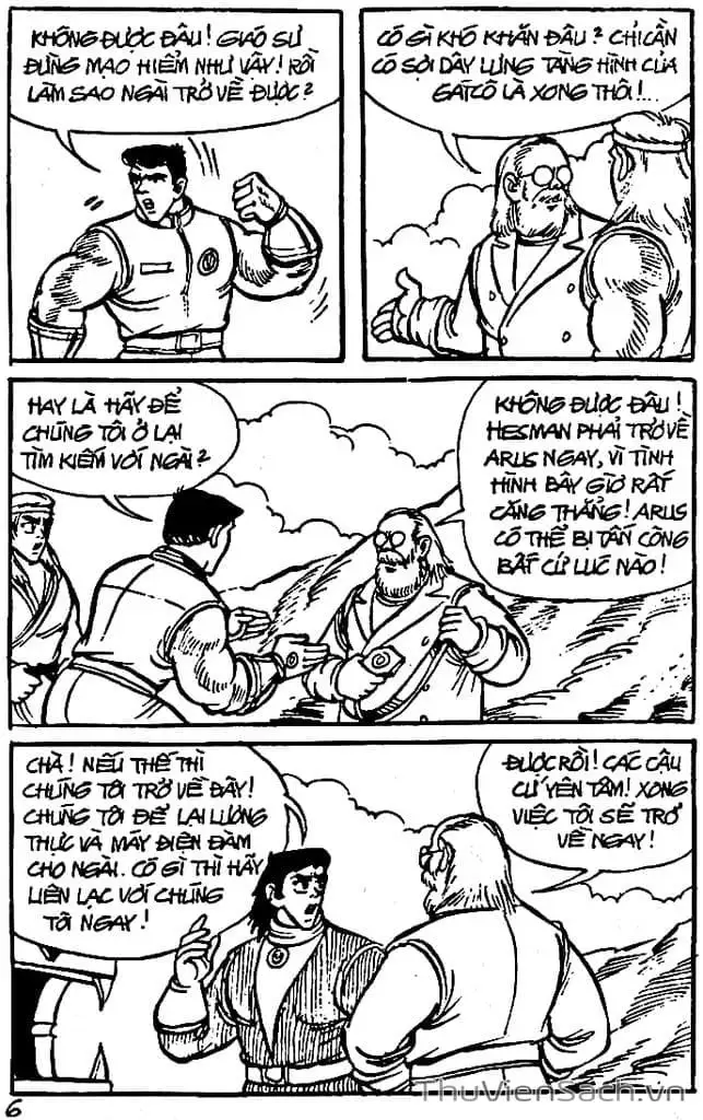 Truyện Tranh Dũng Sĩ Hesman trang 4