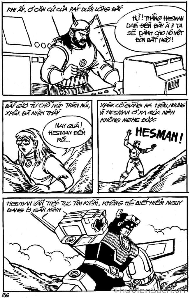Truyện Tranh Dũng Sĩ Hesman trang 4