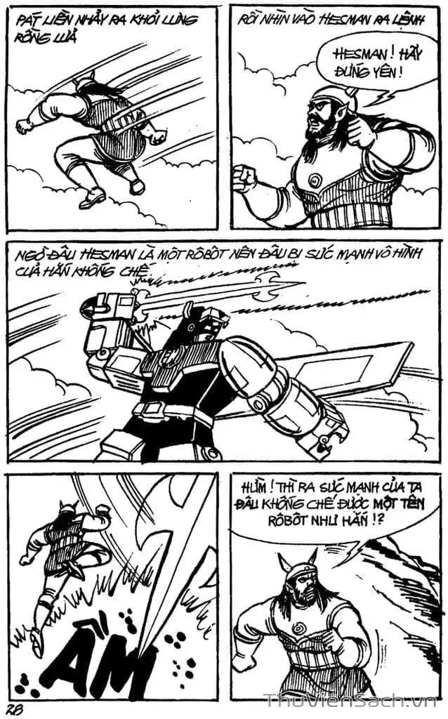 Truyện Tranh Dũng Sĩ Hesman trang 4